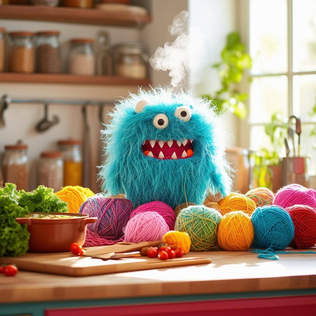 Why Yarn Monsters are the Perfect Kitchen Guardians